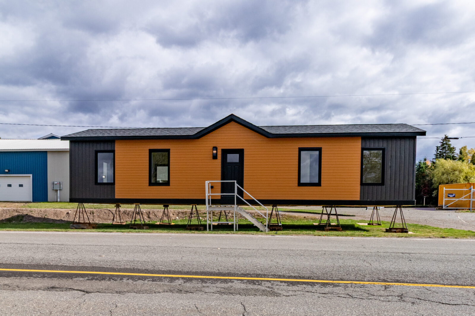Modular home built by BelleBay Construction in New Brunswick.